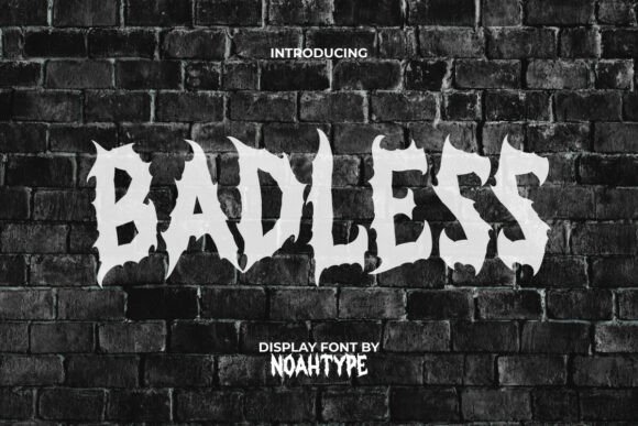 Badless: The Sharp Typeface for Bold Brand Identity