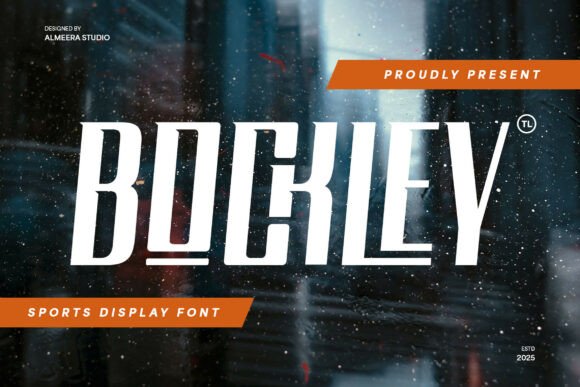 Bockley: The Dynamic Sports Display Font for High-Impact Web Design