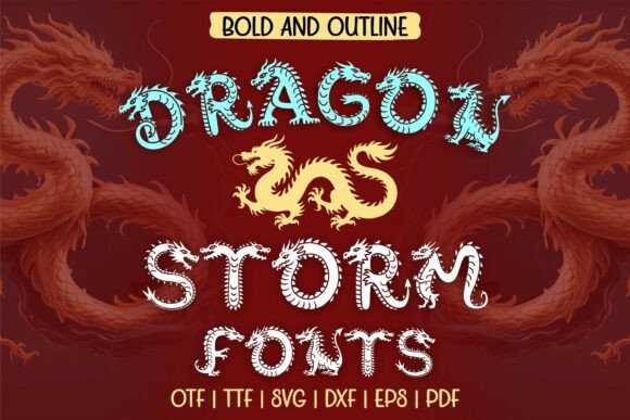 Drafting a Fantasy Brand Identity with Dragon Storm Typeface