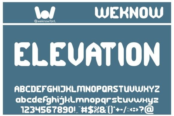Elevation: A Bold Display Typeface for Modern Campaigns