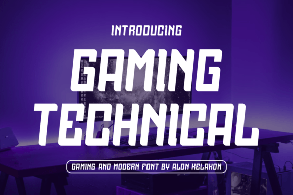Gaming Technical: The Bold Sans Serif Font for Modern Web Design