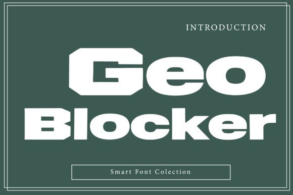 Geo Blocker: The Bold Geometric Display Font for High-Impact Marketing