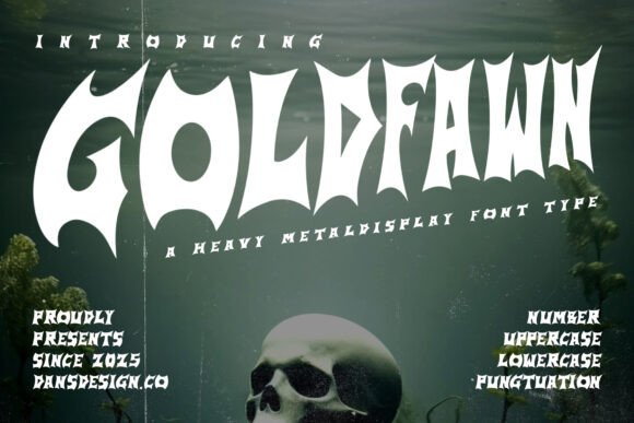 Goldfawn: The Bold Blackletter Font for Edgy Brand Identity