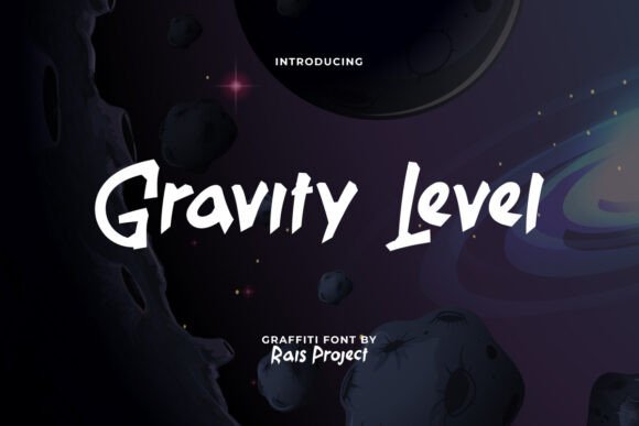 Gravity Level: The Modern Display Font for Passionate Branding