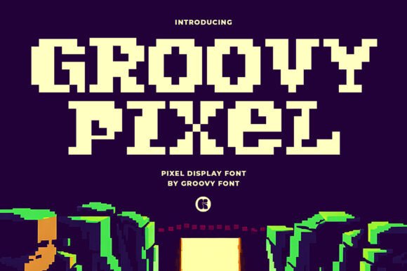 Groovy Pixel: The Retro Display Font for Modern Editorial Design