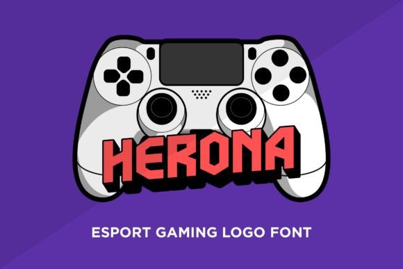 Herona: The Ultimate Display Font for Esports Branding