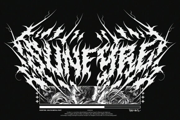 Integrating Sunfyre Black Metal Font for Extreme Digital Branding