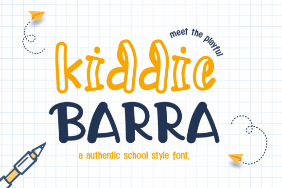 Kiddie Barra: The Ultimate Script Handwritten Font for Creative Projects