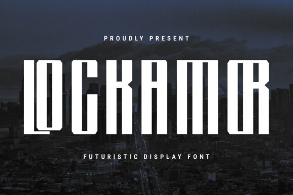 Lockamor: The Bold Display Font for Modern Business Branding
