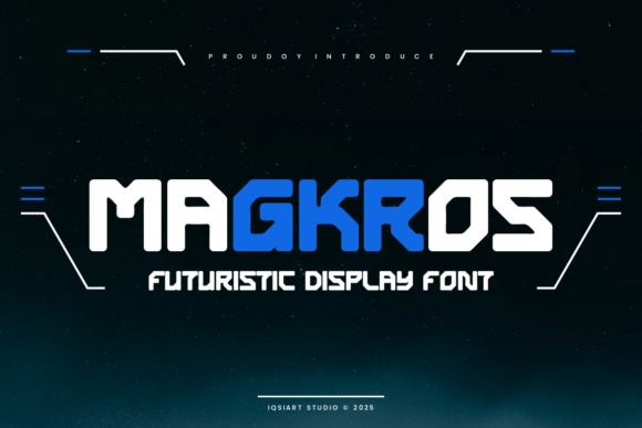 Magkros: A Bold Futuristic Font for High-Impact Branding