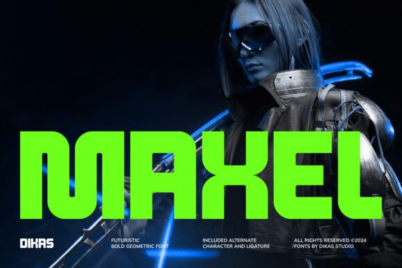 Maxel: The Bold Sans Serif Typeface for Modern Digital Design