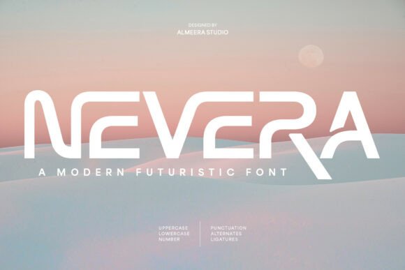 Nevera Typeface: A Modern Sans Serif for Editorial Design