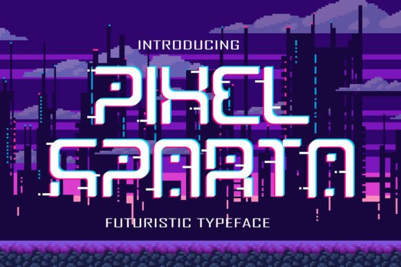Pixel Sparta: The Bold Display Typeface for Modern Web Design