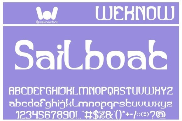 Sailboat: The Whimsical Display Font for Scroll-Stopping Campaigns
