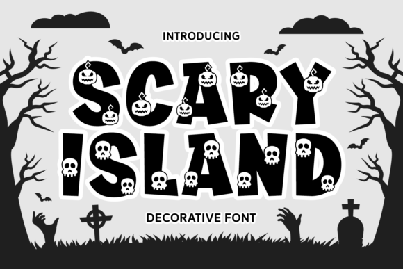 Scary Island: The Perfect Halloween Typeface for Creative Makers