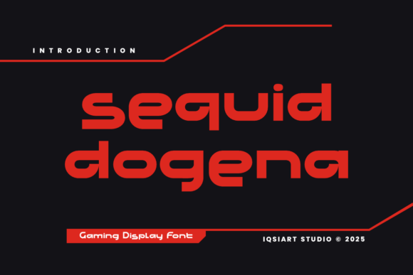 Sequid Dogena: A Futuristic Typeface for Modern Editorial Design
