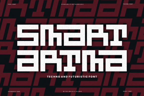 Smart Artma: The Bold Display Typeface for Cyberpunk Branding