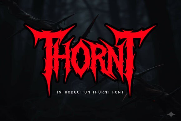 Thornt Typeface: The Bold Blackletter Font for High-Impact Campaigns